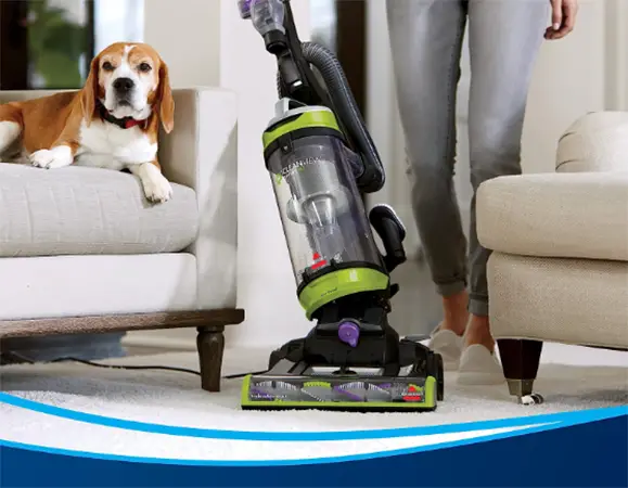 The BISSELL CleanView Swivel Upright Pet Vacuum Cleaner