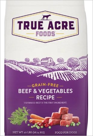 True Acre grain free dog food
