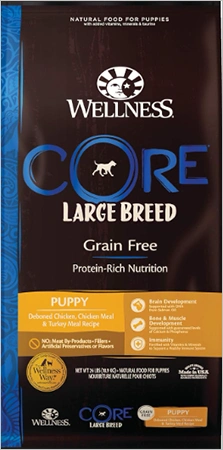 Wellness Core Grain Free dog food for puppies